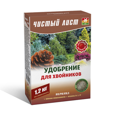 Добриво Чистий Лист для хвої / 1,2 кг.